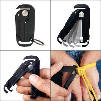 Triple K Model 355 Textile Handcuffs (5 Units) - Law Enforcement Grade