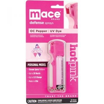 MACE PEPPER SPRAY ~ NEON PINK PERSONAL MODEL w/ Key-Chain - Image 2