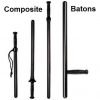 Triple K ~ EXTREME DUTY COMPOSITE BATONS - 17" to 25" (STRONG AS STEEL / EXTREME IMPACT RESISTANT)