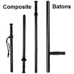 Triple K ~ EXTREME DUTY COMPOSITE BATONS - 17" to 25" (STRONG AS STEEL / EXTREME IMPACT RESISTANT)