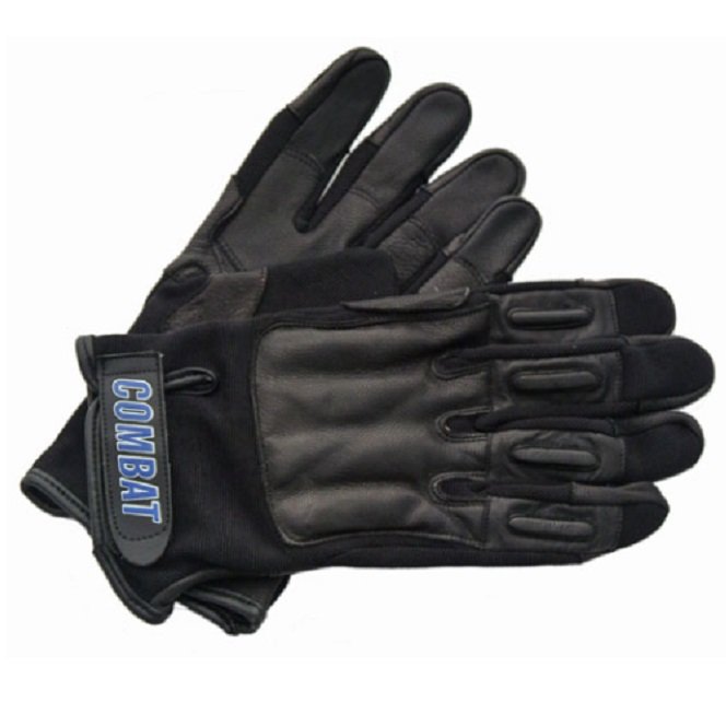 SAP 78 oz Leather Combat Gloves Sizes M XXL Defense Warehouse