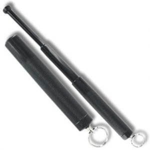 POLICE FORCE ~ 12" Expandable / Telescopic Key-Chain Baton ~ Compact 6" - Image 2