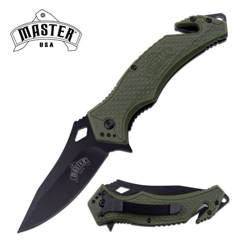 SPRING ASSISTED POCKET KNIFE ~ MASTER USA