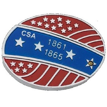 BELT BUCKLE KNIFE ~ CSA Confederate Stars & Stripes 1861 - 1865 - Image 2