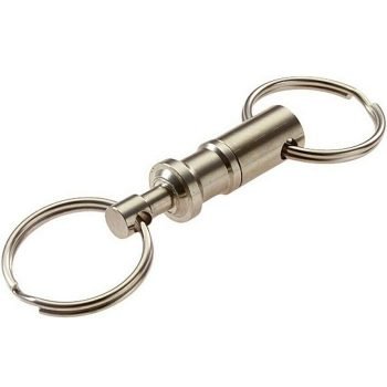 Premium Quick Release Key Ring (Brass Body) - Defense Warehouse