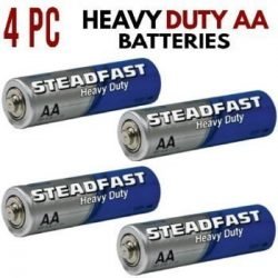 Heavy Duty AA Batteries - 4 Pack