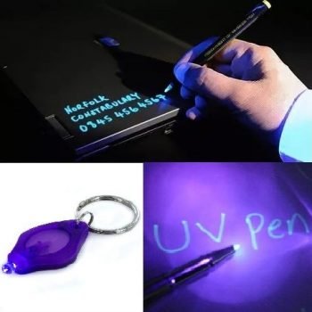 INVISIBLE INK PEN - UV LIGHT