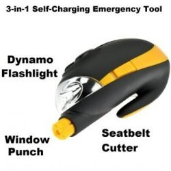 DYNAMO RECHARGEABLE AUTO EMERGENCY TOOL BY SE