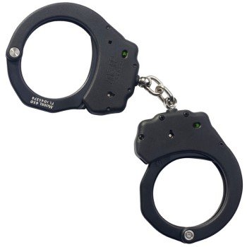 ASP Chain Handcuffs - Aluminum - Black