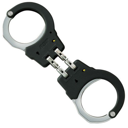 Asp Hinged Handcuff Steel Black Defense Warehouse