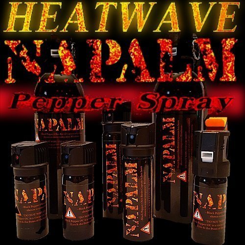 HEATWAVE NAPALM 4 OZ. FLIP-TOP PEPPER SPRAY (BALLISTIC