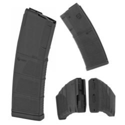 AR15 / M4 - 30 Round Military Grade Polymer MOD II Stippled Magazine ~ MFT (Black) ~ .223 Rem / 5.56x45 / 300 AAC