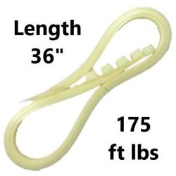 36" x 9mm Cable Ties - 175 LBS Tensile Strength - UL Approved (5 Pack)