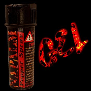 HEATWAVE NAPALM 4 OZ. FLIP-TOP PEPPER SPRAY (BALLISTIC