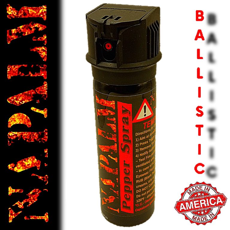 HEATWAVE NAPALM ~ 3 OZ Pepper Spray ~ Flip Top (BALLISTIC) - Defense  Warehouse