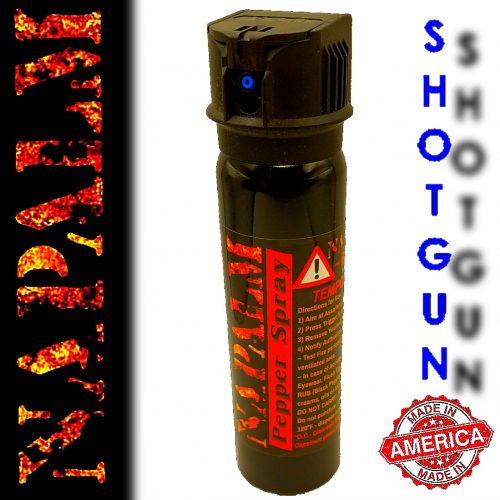 HEATWAVE NAPALM 4 OZ. FLIPTOP PEPPER SPRAY SHOTGUN Defense Warehouse