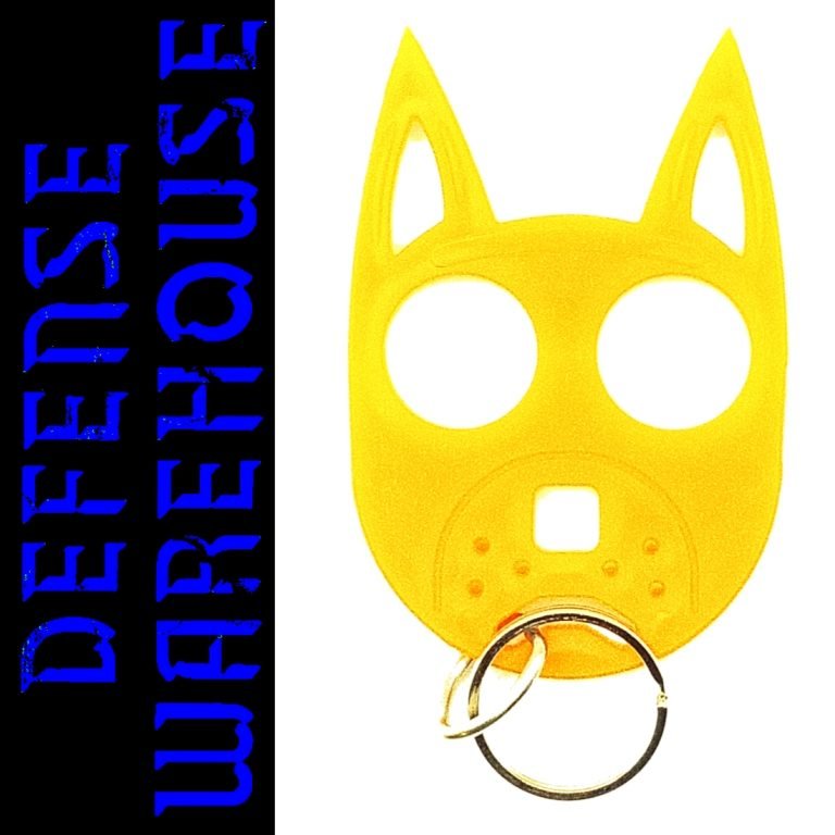 Original Wild Dog Defense Key-Chain ~ YELLOW