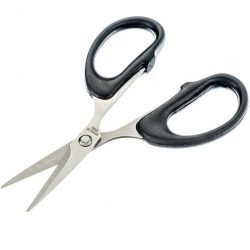 1 PC 4-1/4 Fishing Line Scissors Sewing Thread Snip Stainless Steel Blade Black