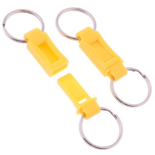 Break-Away Quick-Release Key-Ring - Yellow - Defense Warehouse